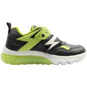 Geox J66lbb Trainer - Black Green - 28