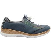 Rieker N42t0 Laced Shoe - Blue - 40 image