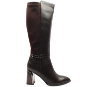 Redz R1556 Knee High Boot - Brown - 36 image