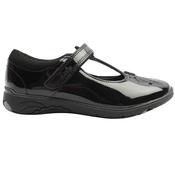 Clarks Relda Magic K Shoe - Black Patent E - K8 image