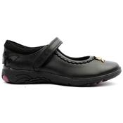 Clarks Relda Sea K Strap Shoe - Black F - J2 image