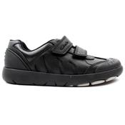 Clarks Rex Stride K Velcro Shoe - Black G - K12.5 image