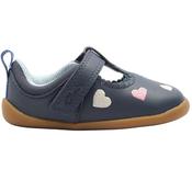 Clarks Roamer Heart T Shoe - Navy F - K3 image