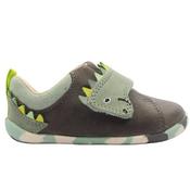 Clarks Roamer Spiney T Shoe - Grey Multi G - K3 image