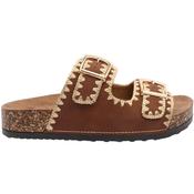 Heavenly Feet Sandy Mule - Brown - 36