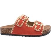 Heavenly Feet Sandy Mule - Orange - 39