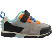Clarks Steggy Stride T Shoe - Grey G - K4