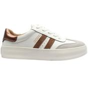 Drilleys Thirty Three Shoe - White Brown - 36 image