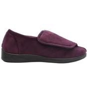 Cozy Toes Tulip Velcro Slipper - Purple - 4 image