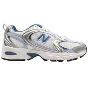 New Balance U53052n Trainer - Silver Multi - 4