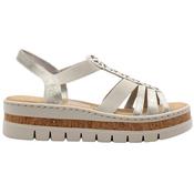 Rieker V4918 Sandal - Silver - 36