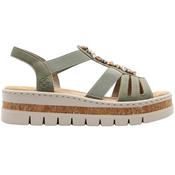 Rieker V4949 Sandal - Green - 37