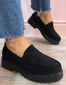 Prato - black loafer (big fit)