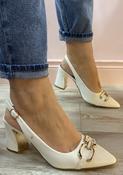 Kate Appleby - White sling back (eva)