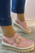 Kate Appleby - pink sling back loafer