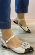 Pitillos - Black combo strapped shoe