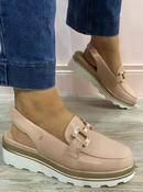 Kate Appleby - Blush sling back loafer