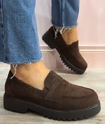 Prato - brown loafer (big fit)