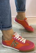 Heavenly Feet - pink/orange trainer