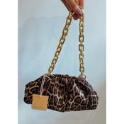 Menbur - tan leopard handbag image