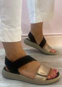 IGI &amp;amp; CO - Black/gold sandal image