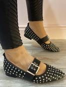 XTI - black/diamonte strapped shoe image