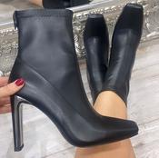 Menbur - black sock boot image