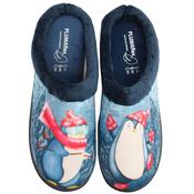 Pluma Flex Mule Slipper - Navy (Generous fit) image