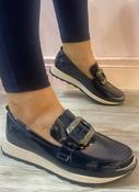 Lloyd &amp;amp; Pryce - Navy slip on loafer image