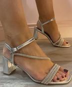 Sorrento - Silver Glitz Sandal image