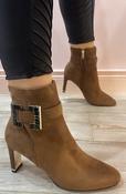 Una Healy - tan buckle boot