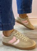 XTI - Beige/Pink trainer image