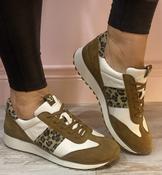 Caprice - tan multi - leopard trainer