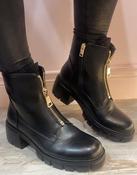 Una Healy - Black Biker Boot image