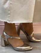 Caprice - Taupe Metallic strap shoe image