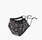 Pepe Moll - Black/white pasley mask