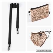 Pepe Moll - Leopard print Mask set