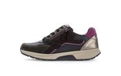 Rolling Soft Black And Purple Trainer| 010601005 image