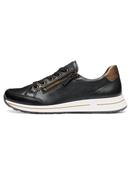Ara Wide Fit Black Trainer|122480126H image
