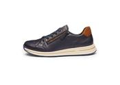 Ara Wide Fit Navy Trainer|122480122G image
