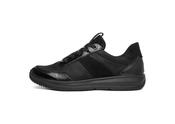 Ara Wide Fit Black Trainer|122553210 image