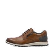 Rieker Brown Wide Fit Laced Shoe|1470624B image