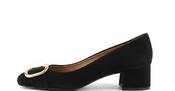 Hogl Black Suede Pump|2104002010 image