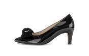 Gabor Black Patent Court Shoe|301402002 image