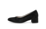 Gabor Black Suede Pump|301501002 image