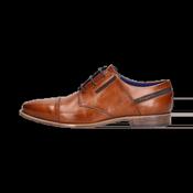 Bugatti Cognac Business Laced Shoe|31196010CO image