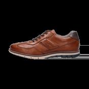 Bugatti Cognac Laced Trainer|3329711COG image