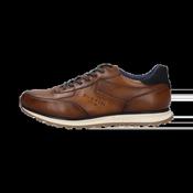 Bugatti Brown Leather Trainer|335A021PCO