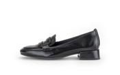 Gabor Black Leather Loafer|400201001 image