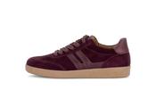 Gabor Burgundy Suede Trainer|601101002 image